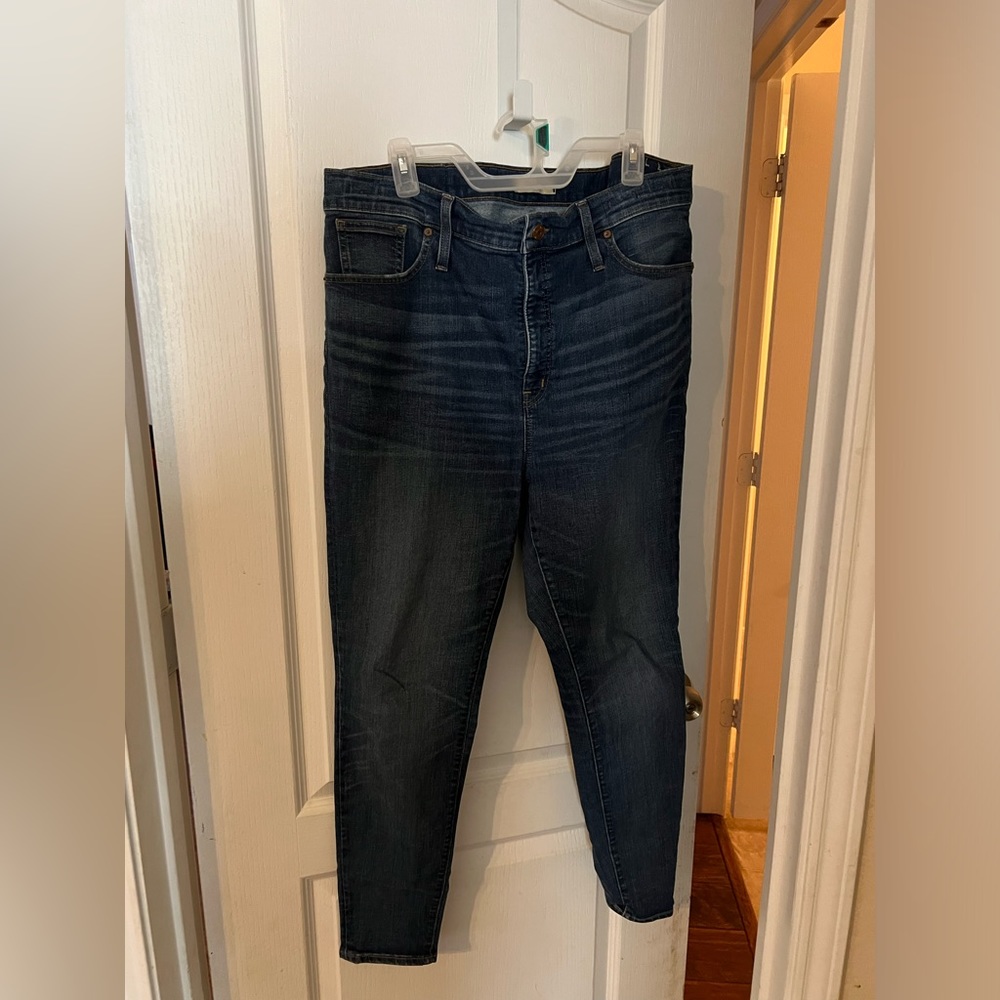 Madewell 10 inch High Rise Skinny